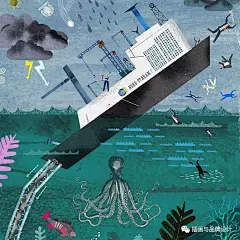 插画丨听说你画画还不会用肌理？还不快来get同款超强肌理表达式 : 60万插画师共同关注→插画与品牌设计
