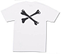 WTAPS CROSS BONE TEE 背后骨头经典T恤 2012秋冬款 