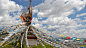 祈祷旗子, 西藏, 景观, 云彩, 西藏