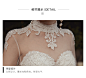 宫廷重工缎面主婚纱2019新款新娘豪华奢侈森系超仙梦幻礼服冬季女-tmall.com天猫