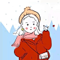 可爱卡通情侣头像超话 ​​​​