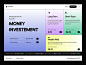 Web UI branding card header hero insurance investment landing page menu product product design profile saas typography ui ui ux user experience ux web web app website