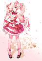 VOCALOID 初音未来 同人图 插画 壁纸 | 春 | 半次元-第一中文COS绘画小说社区