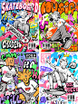 Behance 上的 Graffiti涂鸦