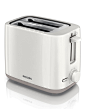 飞利浦Philips专场烤面包机 白色7种可调节的烘烤程度,双烘烤槽4个功能800瓦HD2595_唯品会