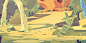 CARTOON BACKGROUNDS : Animation backgrounds for a Cartoon pitch