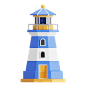 Light House 3D Icon