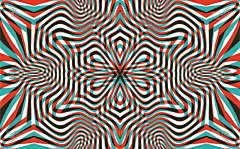 式样,视力,黑白图片,催眠师,三维图形,迷幻色,白色,黑色,纺织品,弯曲