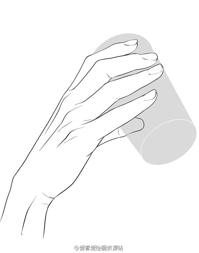 手的各种角度姿势之拿（上）