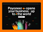 Payoneer平台首页设计 |拉扎列夫。3D银行银行名片案例概念设计 发现金融科技英雄主页主页旅程 Payoneer平台重新设计UI UX Web