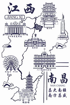 DANAE杜蕾采集到南昌城市素材