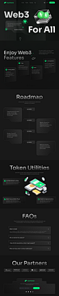 Web3 website design by Arafat on Dribbble
