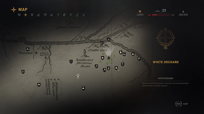 Witcher 3—UI & Gwint...