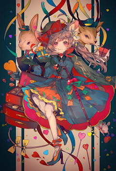 耳兔-采集到美少女