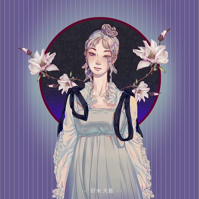 练手画，上色学炼妖的ପ( ˘ᵕ˘ ) ੭...