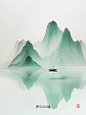 AI绘画|国风山水 穿越千年的仙境 附咒语 - 小红书