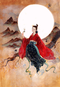 小命岛采集到插画-国风