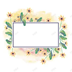 花边海报背景矢量图 花边 菊花 背景 设计图片 免费下载 页面网页 平面电商 创意素材