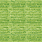 绿色砖墙背景图片