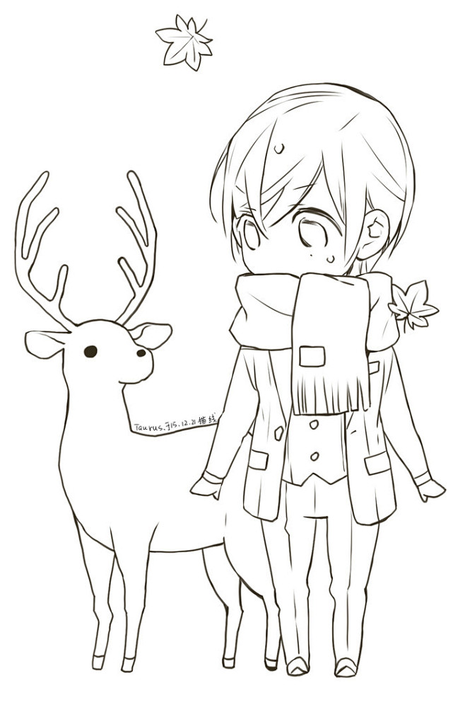 章动漫日系美男耽美bl宝井理人tencount10count黑濑陆城谷忠臣q版线稿