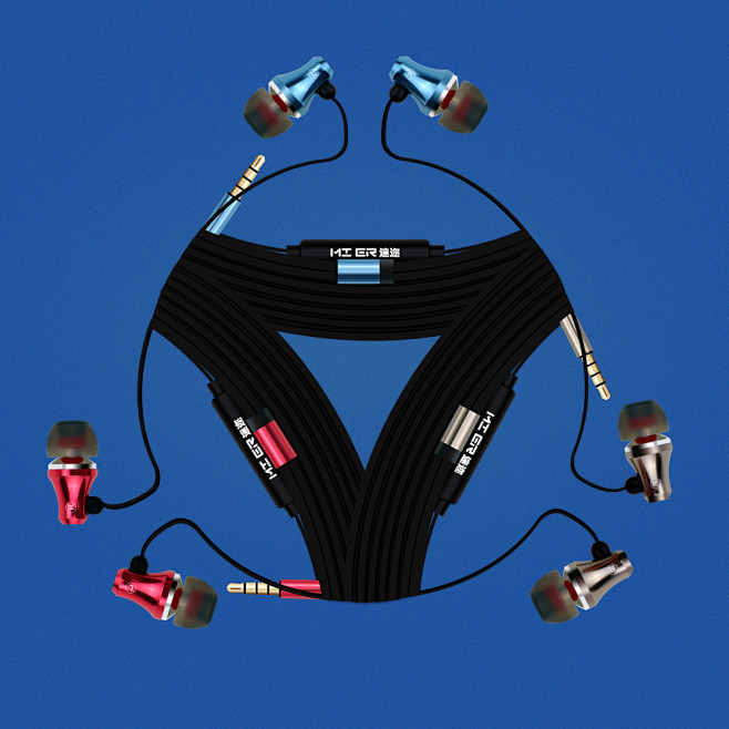 产品图产品效果3c数码实拍耳机创意耳机创意广告创意海报耳机海报创意