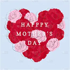 母亲节,玫瑰,华丽的,周年纪念,请柬,事件,贺卡,春天,植物,康乃馨