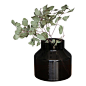 Trouva: A New Tribe Large Smoke Glass Vase