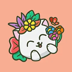 卡通可爱小猫咪插画矢量图设计素材