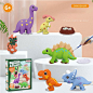 Gypsum color painting Kit creative handicraft ,Arts and Crafts Set for Kids, Project Creative Activity DIY Toys Gift for Boys & Girls, with 7 Figurines, 6 Paint Pots, much Brush