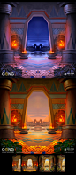 Game Backgrounds Pack : The project contains game backgrounds that were drawn for various games: slots, clickers, RPGs and others.