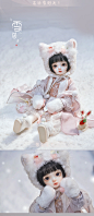 龙魂人形社 陇中杂记 雪团子 bjd娃娃类sd官方原创正版古风6分-淘宝网