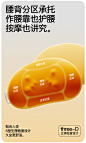 PGG腰部按摩器颈椎背部热敷腰靠垫腰痛神器多功能揉捏腰椎按摩仪-tmall.com天猫