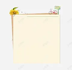 简洁花纹背景边框 免费下载 页面网页 平面电商 创意素材