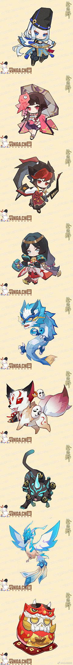 迷涂小儿采集到阴阳师Q版