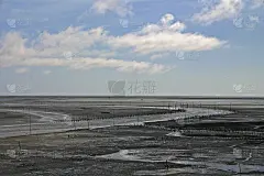 台湾彰化方圆乡望公海岸