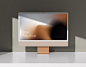 7款苹果iMac一体机电脑显示器设计作品贴图ps样机素材展示效果图下载_颜格视觉