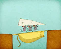 插画生活】——Jesse Kuhn 插画欣赏，生活到底是什么？是压力，寂寞，活着；还是轻松，欢呼，过