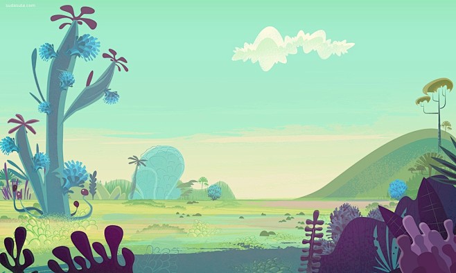 James Gilleard 动画场景设...