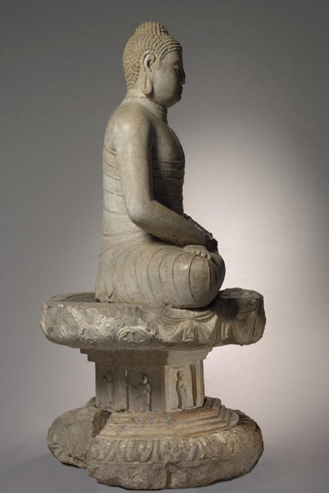 阿弥陀佛坐像 | 唐 | 克利夫兰艺术博...
