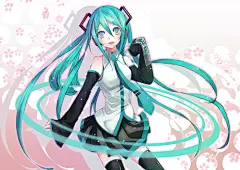 初音未来动漫图片素材高清壁纸漫画资源美术设计参考资料CG合集
