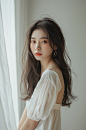 AI数字艺术美女医美肖像人物摄影图