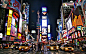 General 1920x1200 Times Square New York City taxi car traffic street