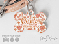 Western Valentines Day Pet Tag Personalized Dog Tag Boho image 1