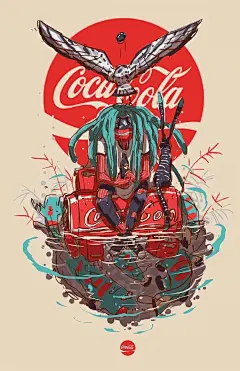 知名品牌变成了人物插画 / Joseph Luna ​​​​