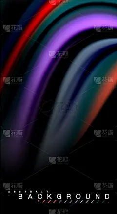 彩虹,液体,黑色背景,形状,黑色,式样,自然美,活力,创造力,未来