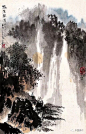 秦岭云（1914—2008），曾用名维新、铭三、阿维；字岭云；河南省卫辉市人，他专攻中国山水画，师造化，重传统，艺融古今，是一位很有独创性的国画艺术家。