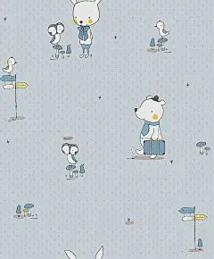 现代简约儿童可爱壁纸墙布 (84)