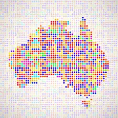 澳大利亚,斑点,抽象,色彩鲜艳,悉尼,商务,壁纸,阴影,剪影