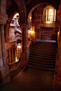 State Capitol staircase in Albany, NY