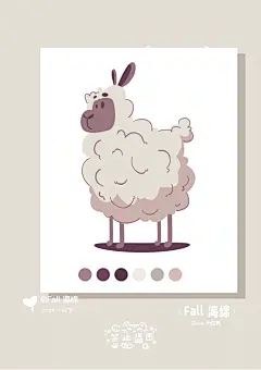 第76期图案设计/童装图案 绵羊印花